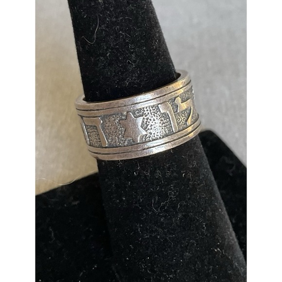 James Avery Lady's Song Of Solomon Sterling Silver Ring Band Size 7 - Picture 8 of 8